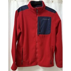 Vineyard Vines Fleece Lined Mens Zippered Jacket Size M